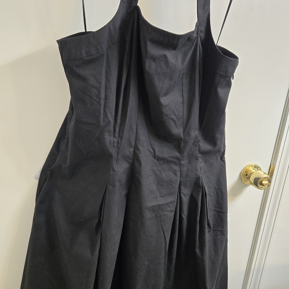 a new day Elegant Black Halter Dress, Size L, NWT - Picture 5 of 16